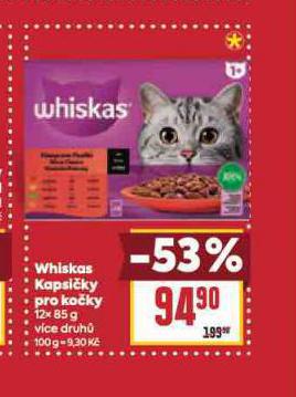 WHISKAS KAPSIKY PRO KOKY