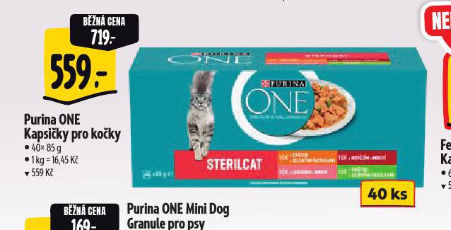 PURINA ONE KAPSIKY PRO KOKY