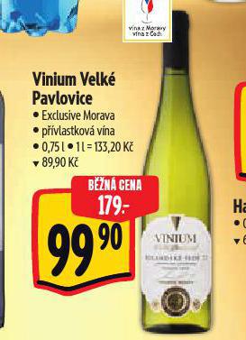 VINIUM VELK PAVLOVICE