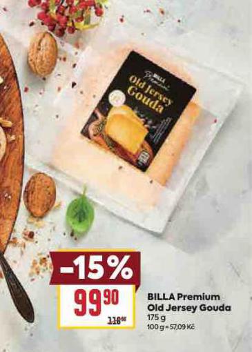 BILLA PREMIUM OLD JERSEY GOUDA