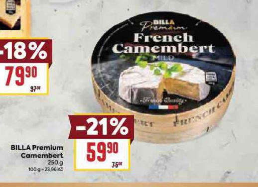 BILLA PREMIUM CAMEMBERT