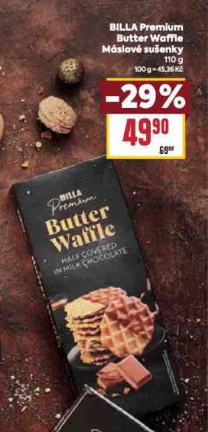 BILLA PREMIUM BUTTER WAFFLE MSLOV SUENKY