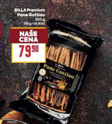 BILLA PREMIUM PANE GUTTIAU