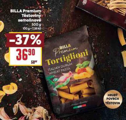 BILLA PREMIUM TSTOVINY SEMOLINOV