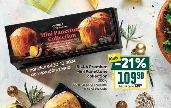 BILLA PREMIUM MINI PANETTONE COLLECTION