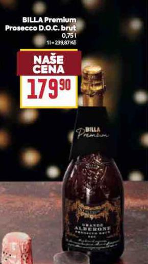 BILLA PREMIUM PROSECCO D.O.C. BRUT