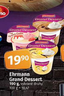 EHRMANN GRAND DESSERT