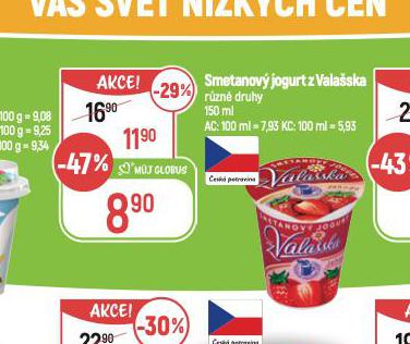 SMETANOV JOGURT Z VALASKA