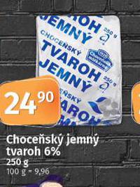 CHOCESK JEMN TVAROH 6%