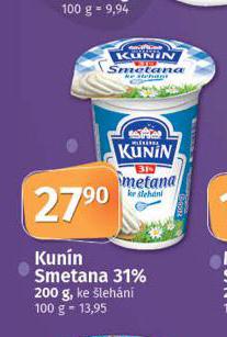 KUNN SMETANA 31%