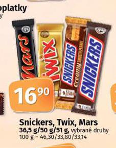 SNICKERS, TWIX, MARS