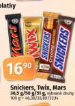 SNICKERS, TWIX, MARS