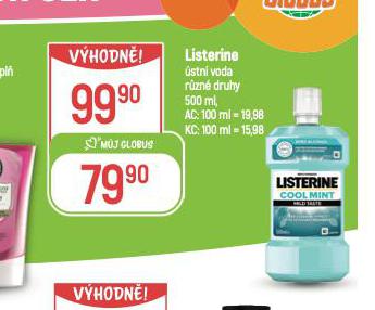 LISTERINE STN VODA