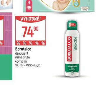 BOROTALCO DEODORANT