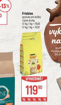 FRISKIES GRANULE PRO KOKY