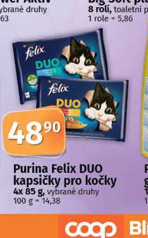 PURINA FELIX DUO KAPSIKY RO KOKY