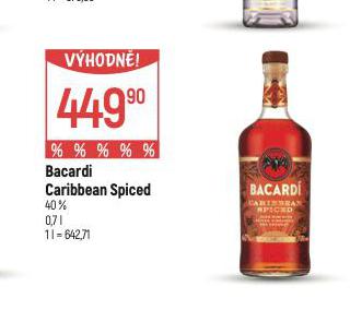 BACARDI CARIBBEAN SPICED