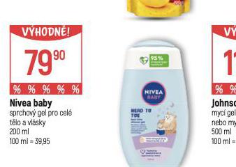 NIVEA BABY SPRCHOV GEL