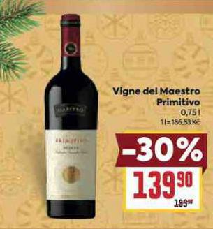 VIGNE DEL MAESTRO PRIMITIVO