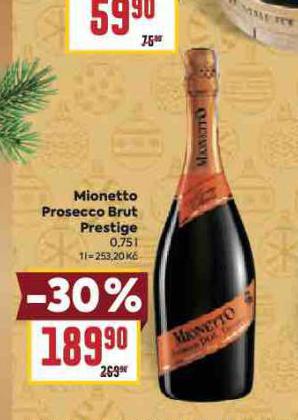 MIONETTO PROSECCO BRUT PRESTIGE