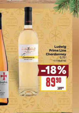 LUDWIG PRIME LINE CHARDONNAY