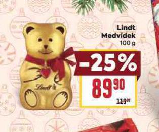 LINDT MEDVDEK