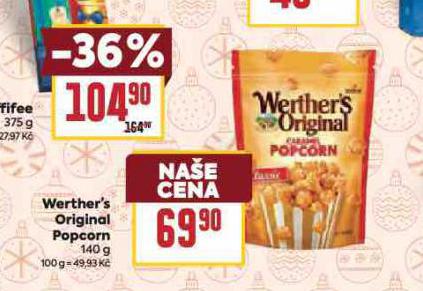 WERTHERS ORIGINAL POPCORN