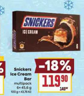 SNICKERS ICE CREAM BAR