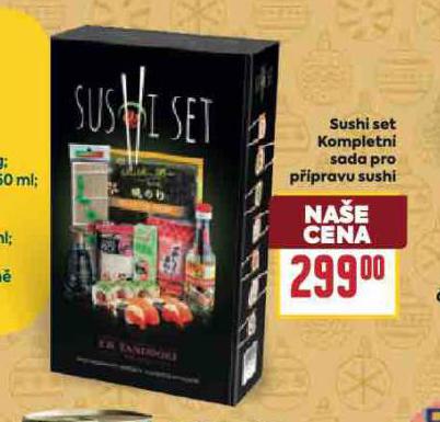 SUSHI SET KOMPLETN SADA PRO PPRAVU SUSHI