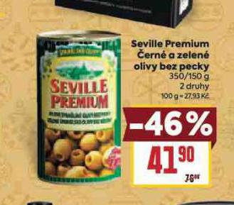 SEVILLE PREMIUM ERN A ZELEN OLIVY BEDZ PECKY