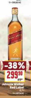 JOHNNIE WALKER RED LABEL WHISKY