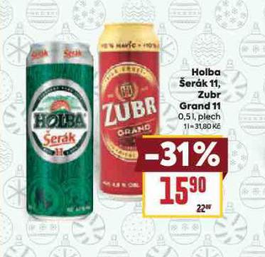 PIVO ZUBR GRAND 11