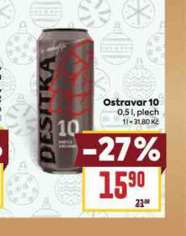 PIVO OSTRAVAR 10