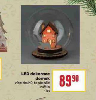 LED DEKORACE DOMEK