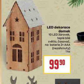 LED DEKORACE DOMEK