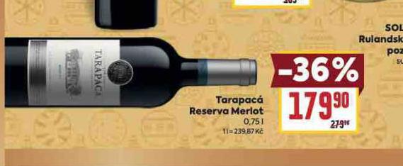 TARAPAC RESERVA MERLOT