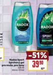 RADOX SPORT SPRCHOV GEL