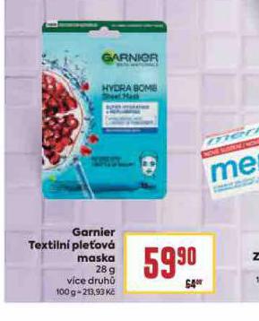 GARNIER TEXTILN PLEOV MASKA