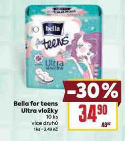 BELLA FOR TEENS ULTRA VLOKY