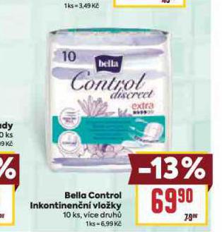 BELLA CONTROL INKONTINENN VLOKY