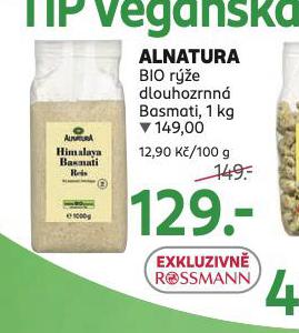 ALNATURA BIO RݎE DLOUHOZRNN BASMATI