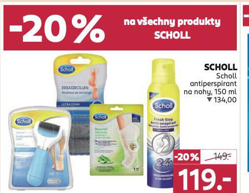 SCHOLL ANTIPERSPIRANT