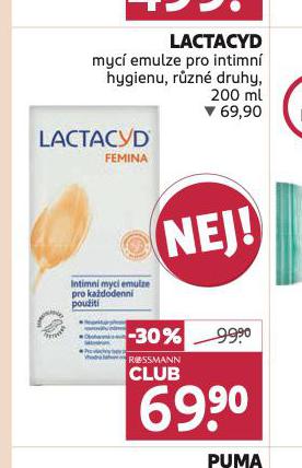 LACTACYD INTIMN MYC EMULZE