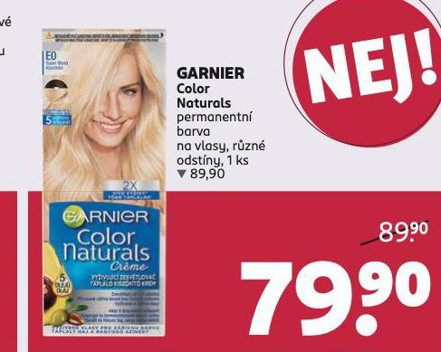 GARNIER COLOR NATURALS PERMANENTN BARVA