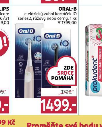 ORAL-B ELEKTRICK ZUBN KARTEK