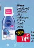 NIVEA DVOUFZOV ODLIOVA A MAKE-UPU