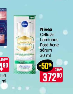 NIVEA CELLULAR LUMINIOUS POST-ACNE SRUM