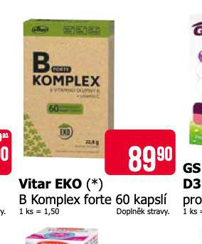 VITAR EKO B KOMPLEX FORTE