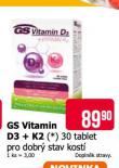 GS VITAMIN D3 + K2