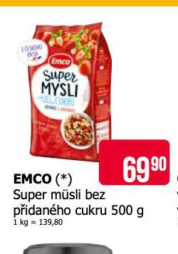 EMCO SUPER MSLI BEZ PIDANHO CUKRU